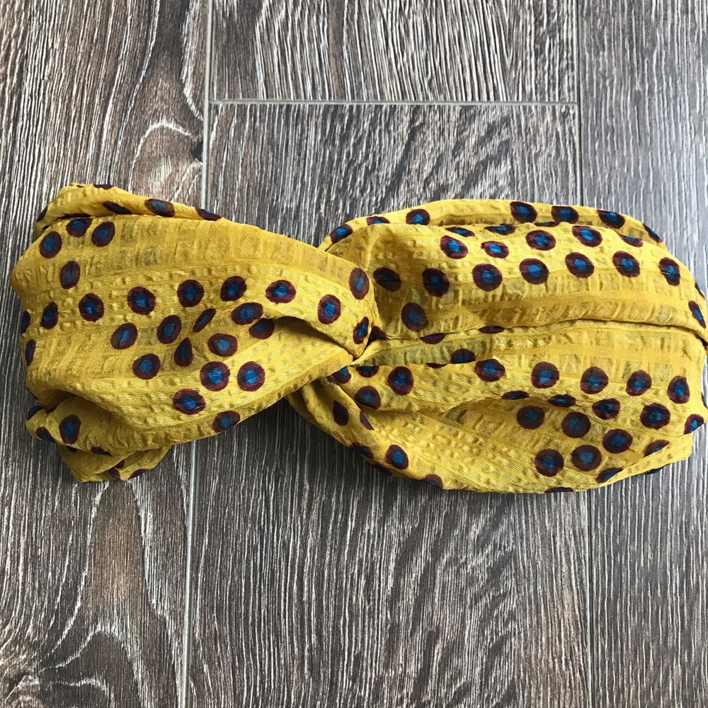 💥4/$25💥 Beautiful Deep Yellow Headband NWOT